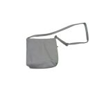 Zöld-fehér műbőr női táska, ridikül - ÚJ