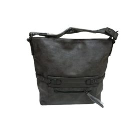 Szürke műbőr női kézitáska, táska, ridikül - ÚJ