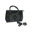 Fekete női szegecses táska - ÚJ