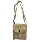 Vajszínű, tojáshéjszínű női táska, ridikül (műbőr) - ÚJ