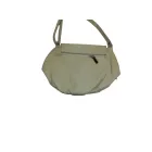 Tojáshéjszínű női kis bőr válltáska, crossbody, táska, ridikül - ÚJ