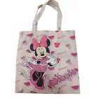 Rózsaszín füles vászon zsák, táska, szütyő - Minnie Egér