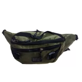 Khaki övtáska, sok zsebes - ÚJ