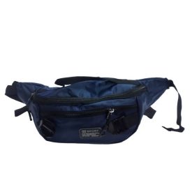 Sötétkék övtáska, sok zsebes - ÚJ