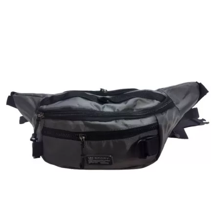 Szürke övtáska, sok zsebes - ÚJ