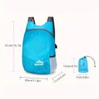 Piros könnyű összecsukható hátizsák, mászótáska, többfunkciós utazóhátizsák - ÚJ