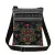 Női hímzett hatású crossbody táska, kis vászon válltáska 20x25 cm - ÚJ 