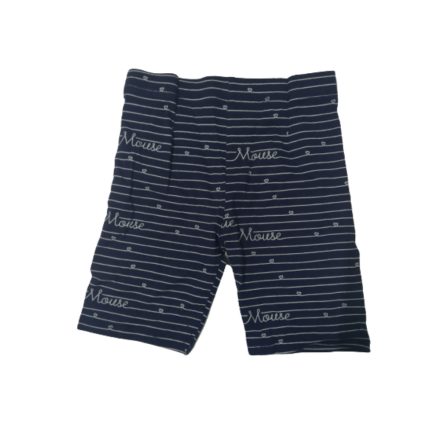 104-110-es sötétkék csíkos pamutshort - Minnie Egér