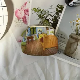   Mini pénztárca, Van Gogh festménye alapján - Hálószoba - ÚJ  