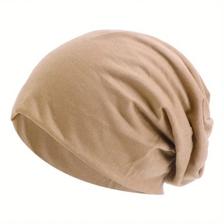 Kávébarna beanie sapka, unisex, felnőtt méret - ÚJ