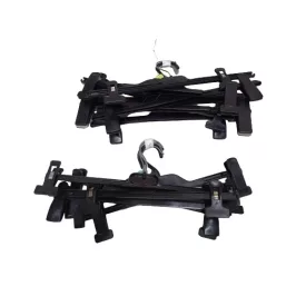 10 db-os fekete vegyes csipeszes vállfacsomag