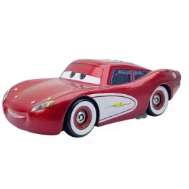   Kipufogófürdős Villám McQueen fém kisautó, kb 9 cm - Verdák - ÚJ