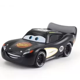   Villám Mcqueen különleges fekete festéssel fém kisautó, kb 9 cm - Verdák - ÚJ