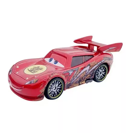 Tokyo Mater Dragon Lightning McQueen, Villám McQueen fém kisautó, kb 9 cm - Verdák - ÚJ
