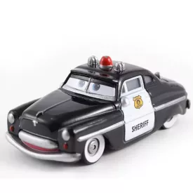 Verdák kisautó – Sheriff fém játékautó (8 cm) - ÚJ