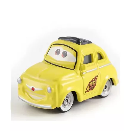 Verdák kisautó – Luigi Fiat 500 fém játékautó - ÚJ