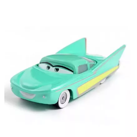 Verdák kisautó – Flo, a Radiator Springs-i V8 Cafe tulajdonosa fém játékautó - ÚJ