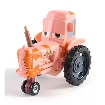 Traktor, narancssárga - Verdák kisautó, fém játékautó - ÚJ
