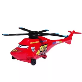 Helikopter, piros - Verdák - Cars - ÚJ