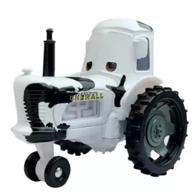 Traktor, fehér - Verdák kisautó, fém játékautó - ÚJ