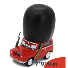 Fém kisautó - Őr - Cars - Verdák - ÚJ