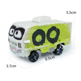Fém kisautó - Arvy - Cars - Verdák - ÚJ