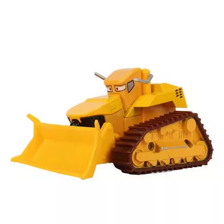 Fém kisautó - Chuy, sárga bulldózer - Cars - Verdák - ÚJ