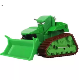   Fém kisautó - Chuy, zöld bulldózer - Cars - Verdák - ÚJ