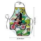 Kisvakond konyhai kötény, szürke - ÚJ