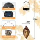 Keleties hatású napelemes lámpa - ÚJ