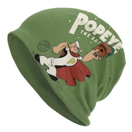 Zöld sapka, felnőtt vagy kamasz méret - Popeye - ÚJ 
