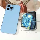 Mini pénztárca - Van Gogh - Csillagos éj a Rhone fölött - ÚJ