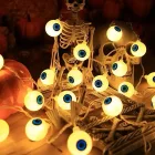 Szemgolyó izzósor - Halloween - ÚJ
