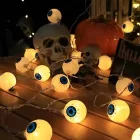 Szemgolyó izzósor - Halloween - ÚJ