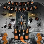 Felfújható extra nagy gótikus várkastély, fólialufi 150x106 cm - Halloween - ÚJ
