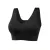 Női 5XL-es fekete sportmelltartó - ÚJ