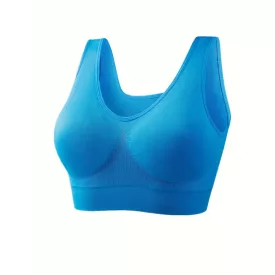 Női XXL-es kék sportmelltartó - ÚJ