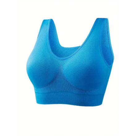 Női XXL-es kék sportmelltartó - ÚJ