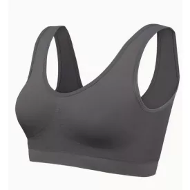 Női 5XL-es szürke sportmelltartó - ÚJ