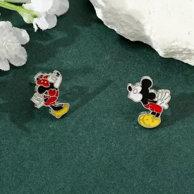 Minnie és Miki egér bedugós fülbevaló - ÚJ