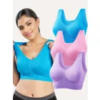 Női 4XL-es rózsaszín sportmelltartó - ÚJ