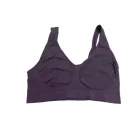 Női 4XL-es mályvaszínű sportmelltartó - ÚJ