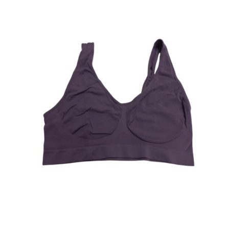 Női 4XL-es mályvaszínű sportmelltartó - ÚJ