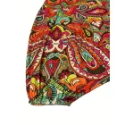 Női L-es színes bohém mintás hárem nyári overall, playsuit - ÚJ