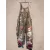 Női szürke kantáros nadrág, bohém nyári overall, playsuit - ÚJ
