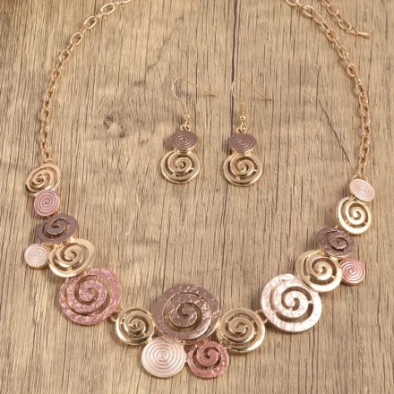 Rosegold bizsu ékszer szett - ÚJ