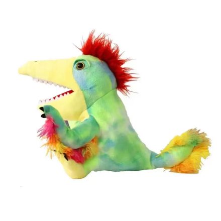 Caudypterix dínó, dinoszaurusz plüss kézbáb - ÚJ