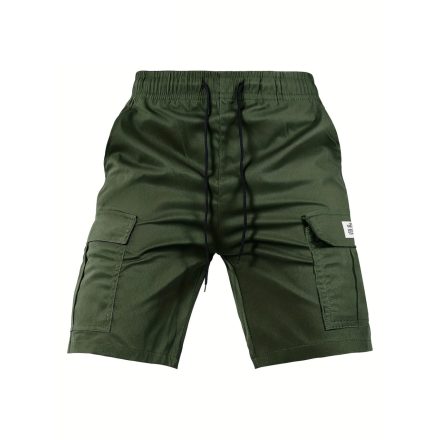 Férfi khaki cargo rövidnadrág, short - ÚJ