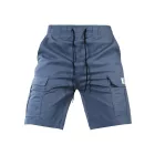 Férfi XS-es szürkéskék cargo rövidnadrág, short - ÚJ