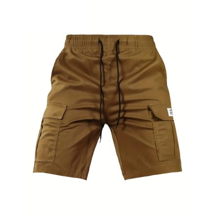 Férfi 3XL-es barna cargo rövidnadrág, short - ÚJ